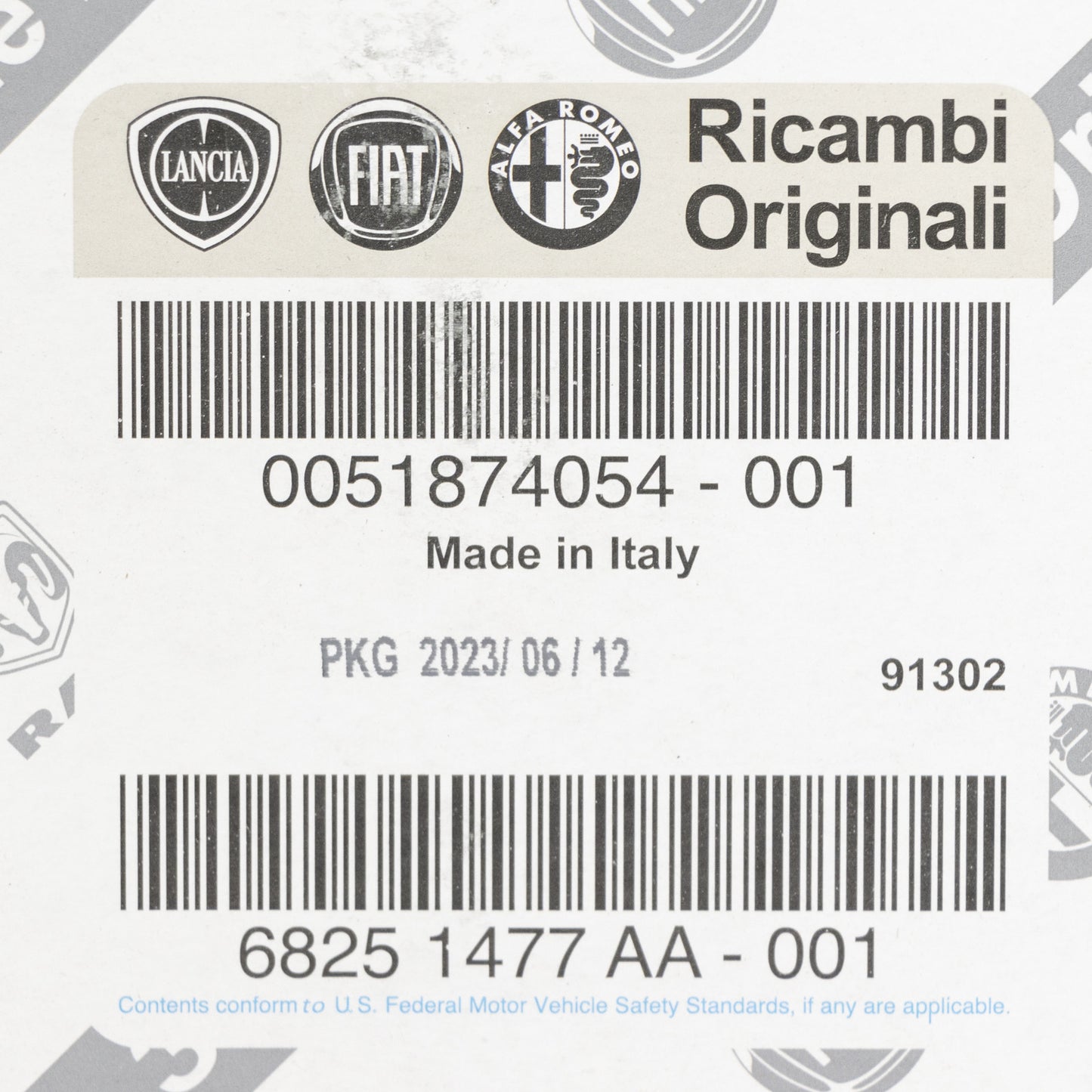 Filtr powietrza okrągły 51874054