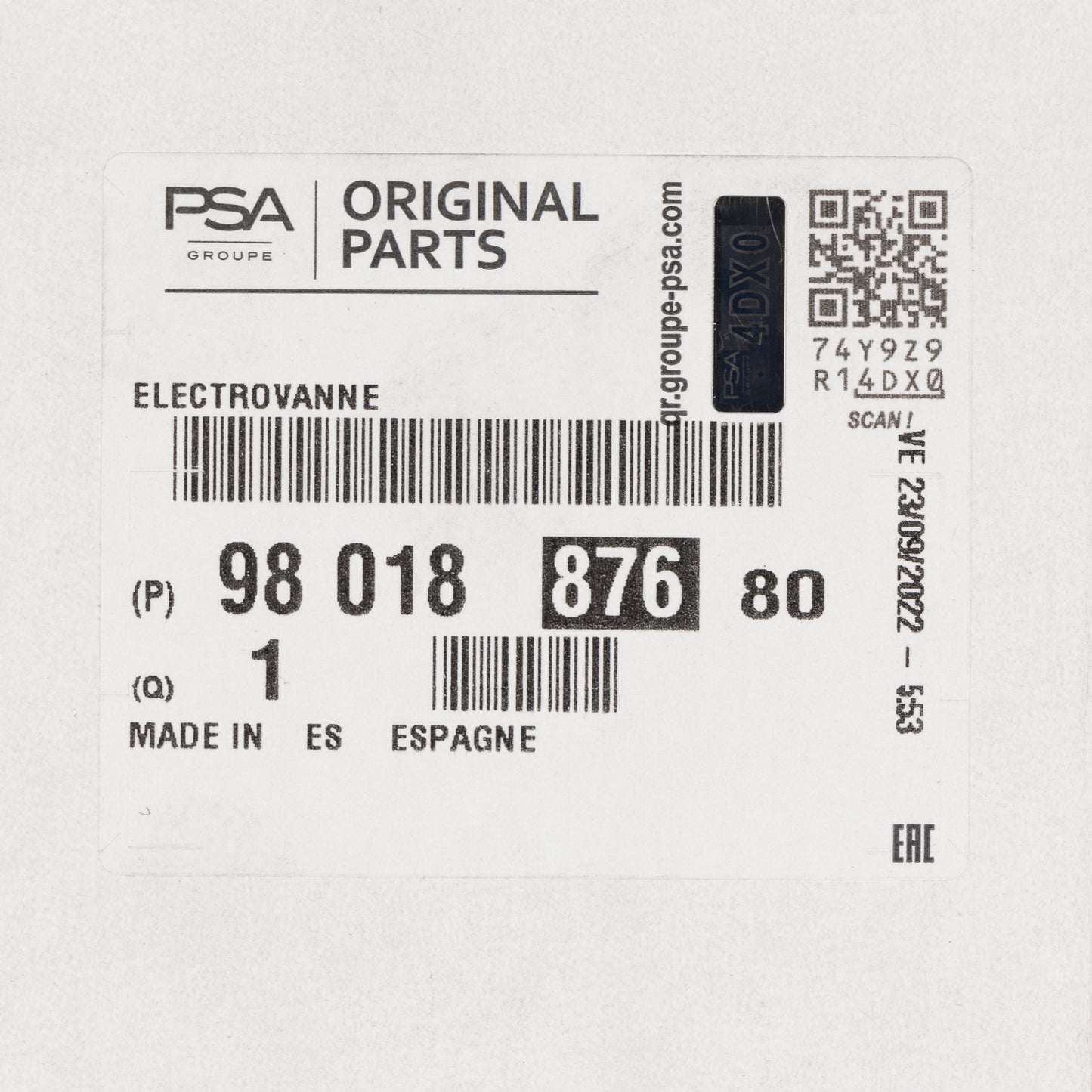 Czujnik ciśnienia doładowania, czujnik podciśnienia Tubrolader