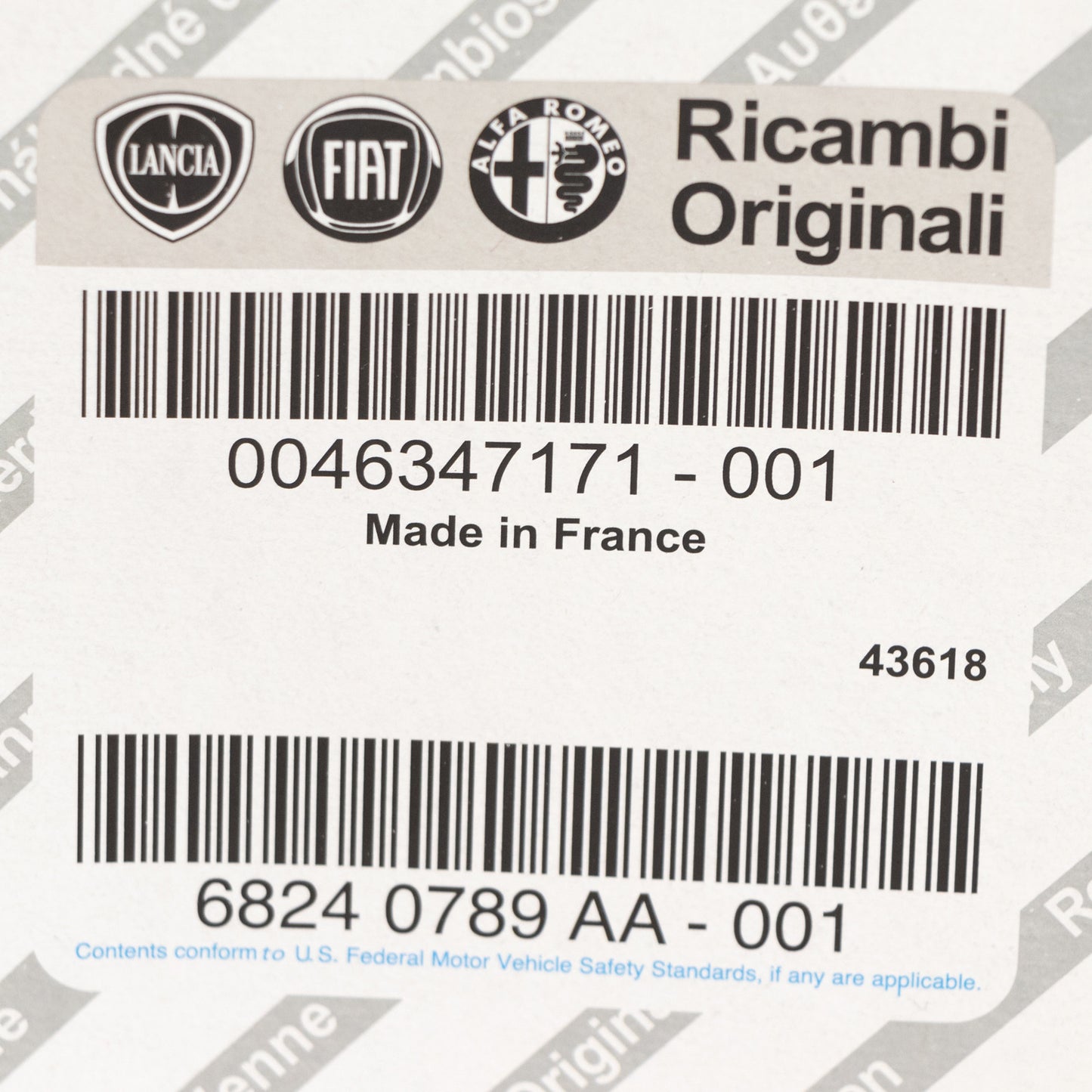 Filtr oleju oryginalny Fiat Original