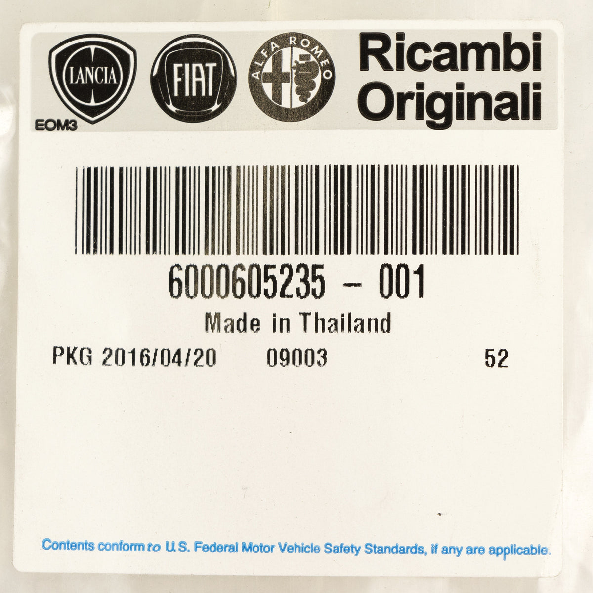 Bagnet poziomu oleju Fiat Fullback 6000605235