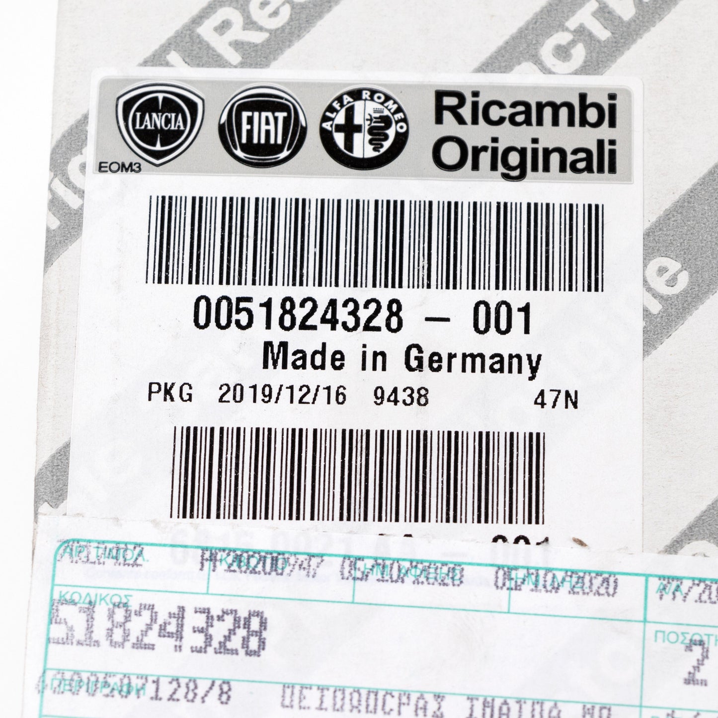 Płaska rolka napinająca pasek z ramieniem napinającym Oryginalny FCA 55282321