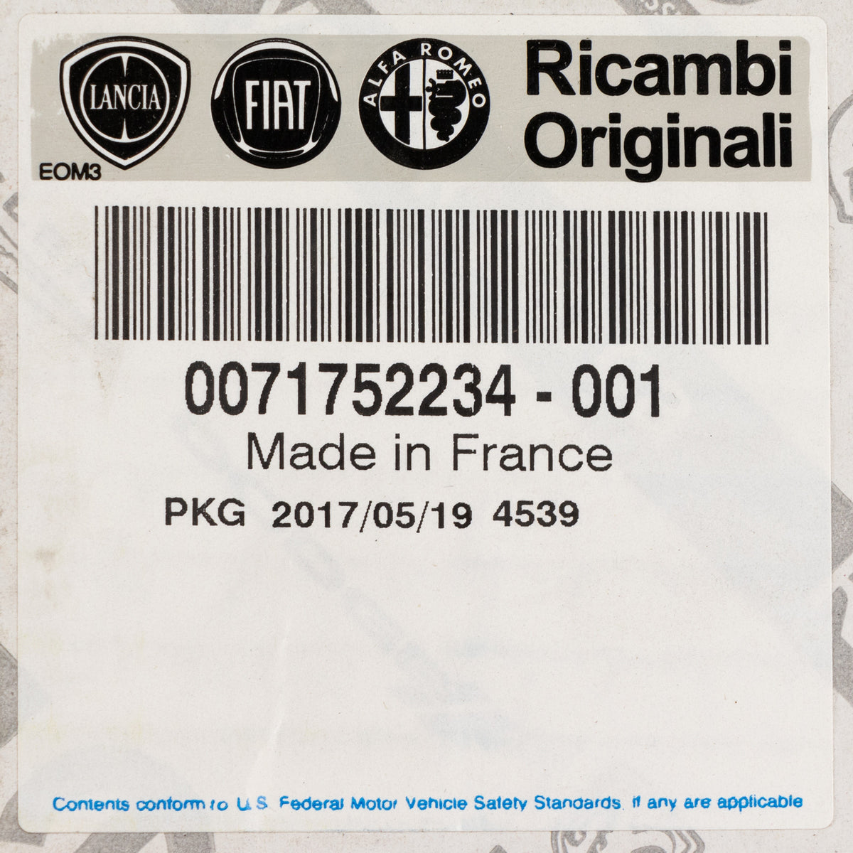 3-elementowy zestaw sprzęgła 200-205 mm Fiat Doblo 71793533