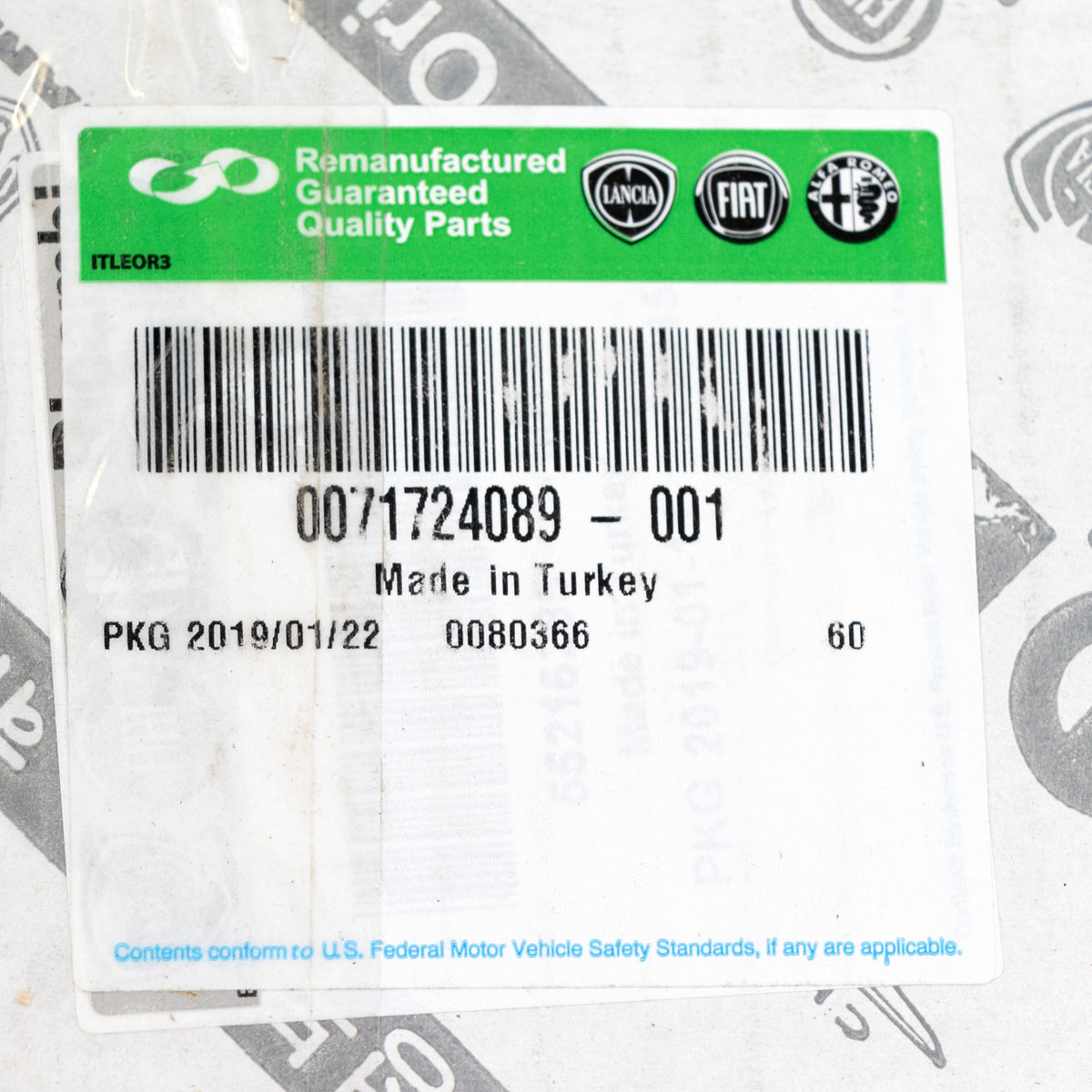 2-elementowy zestaw sprzęgła 240 mm Fiat Bravo 71724089