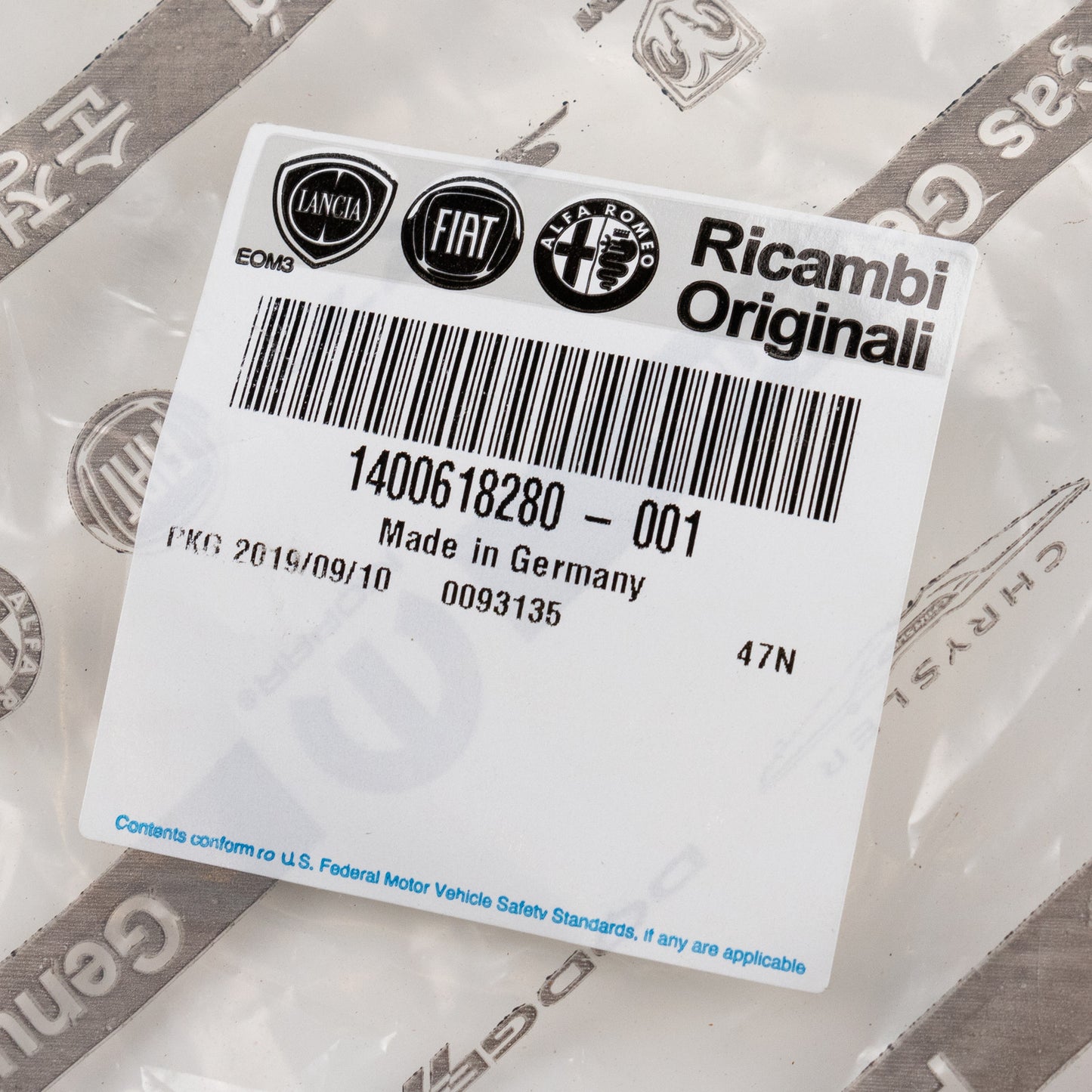 Gumowa podkładka tylnej osi H=135 mm Oryginalna