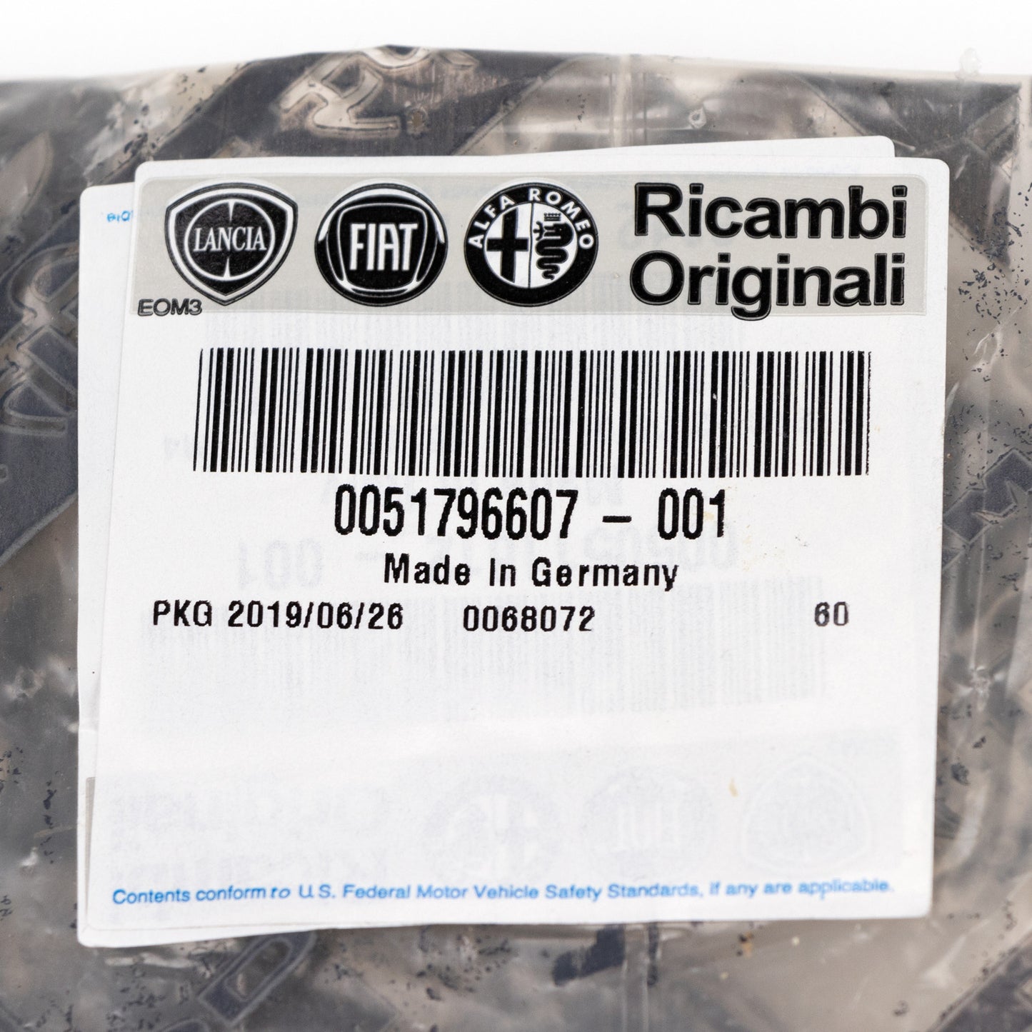 Gumowa podkładka tylnej osi H=140 mm