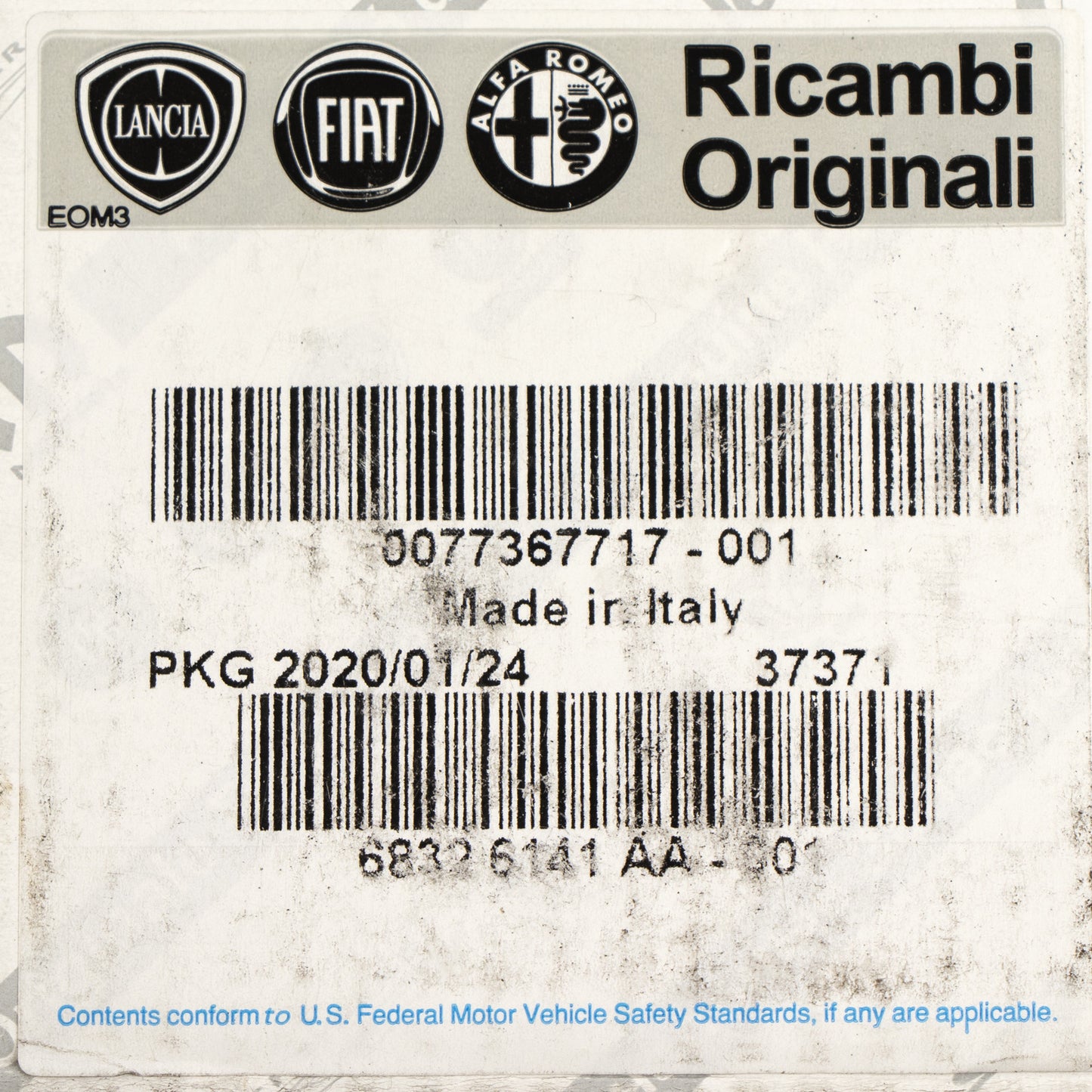 Klocki hamulcowe tylne Fiat Original