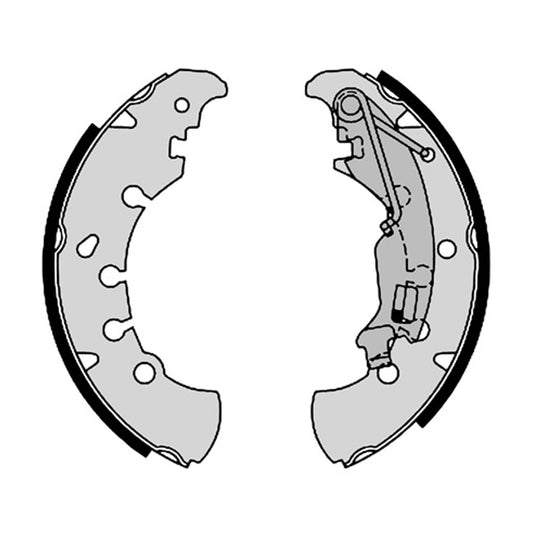 Zestaw szczęk hamulcowych Brembo