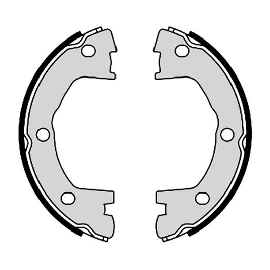 Zestaw szczęk hamulcowych tylnych Brembo
