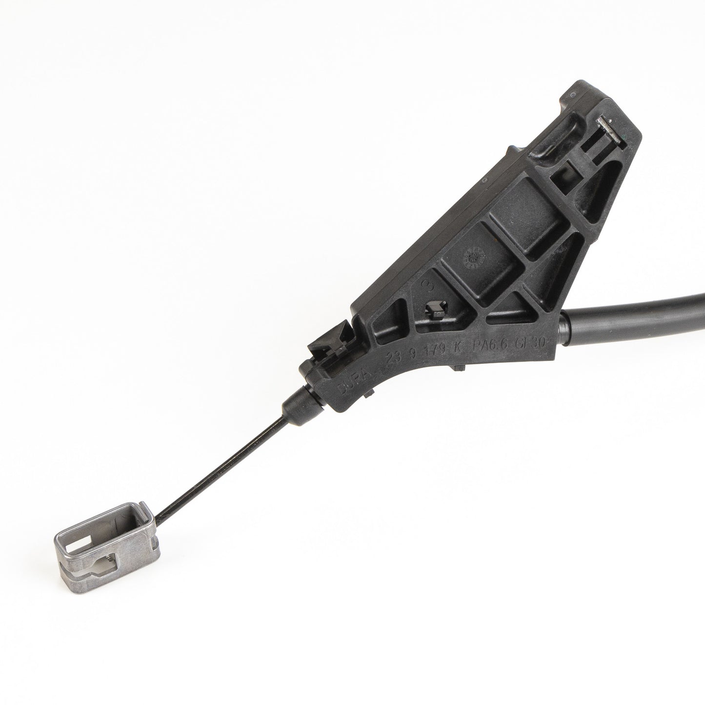 Linka hamulca ręcznego przedniego wraz z uchwytem L1=500 L2=305 mm