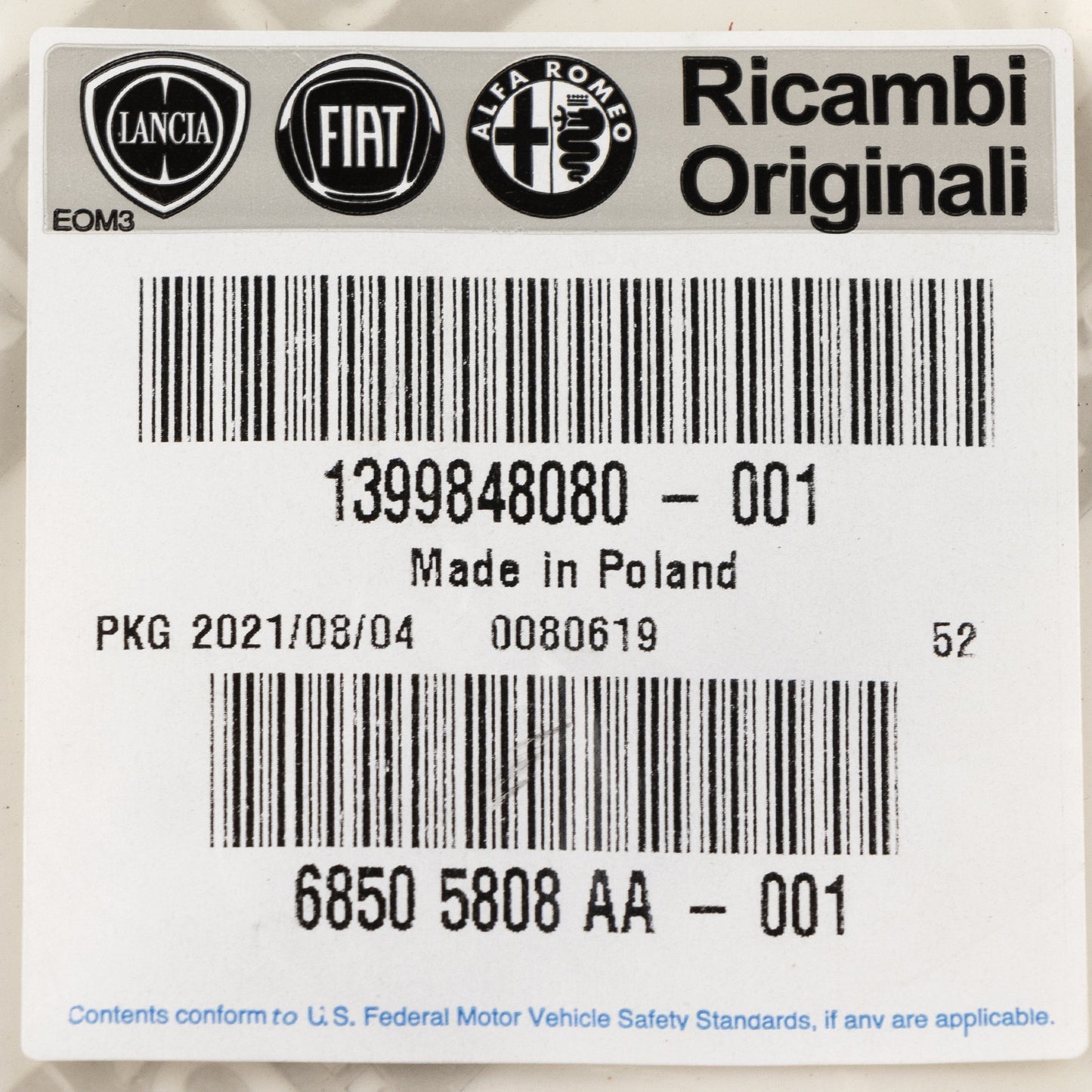 Linka hamulca ręcznego przedniego L1=2910 L2=2598 mm
