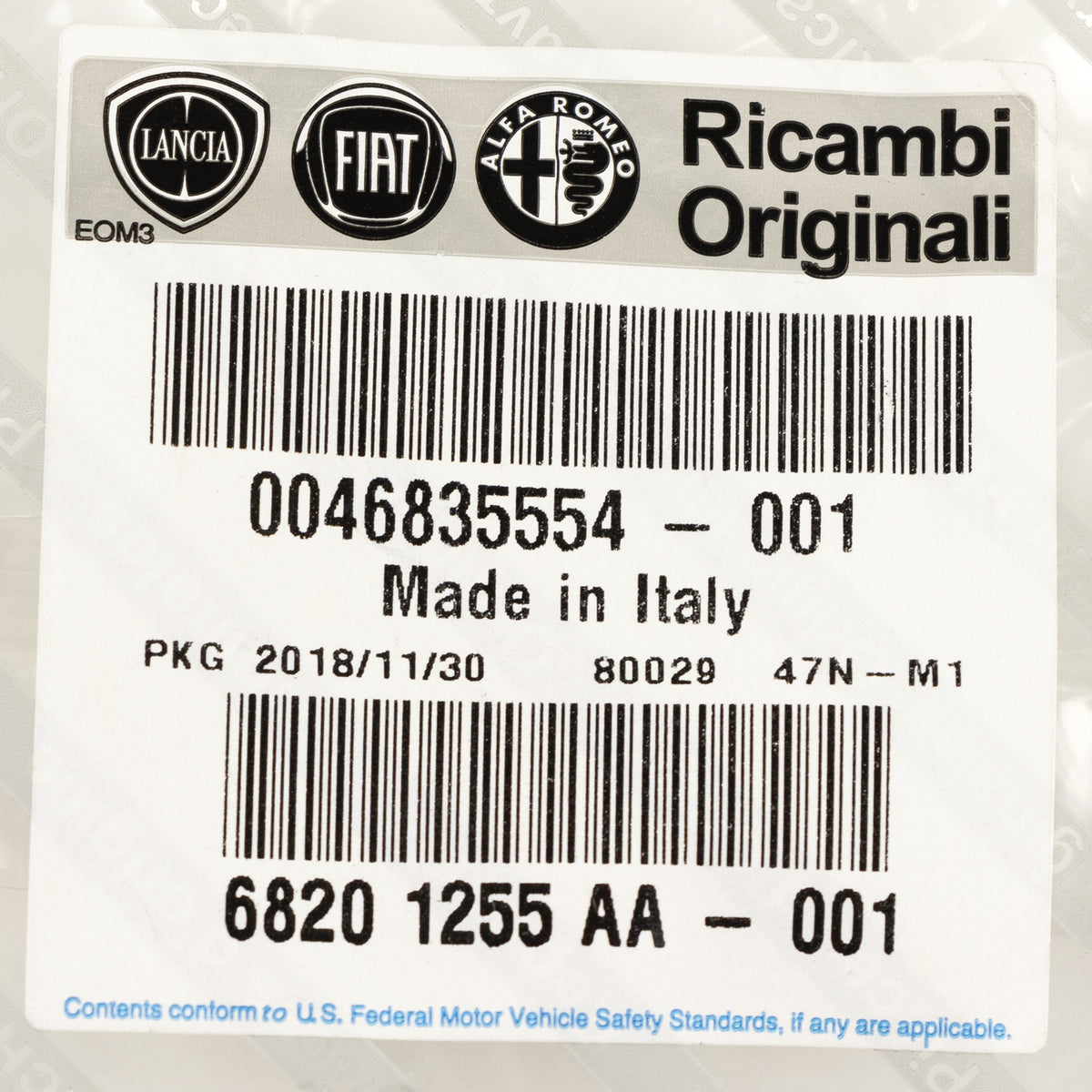 Pokrywa akumulatora Alfa Romeo MiTo 46835554