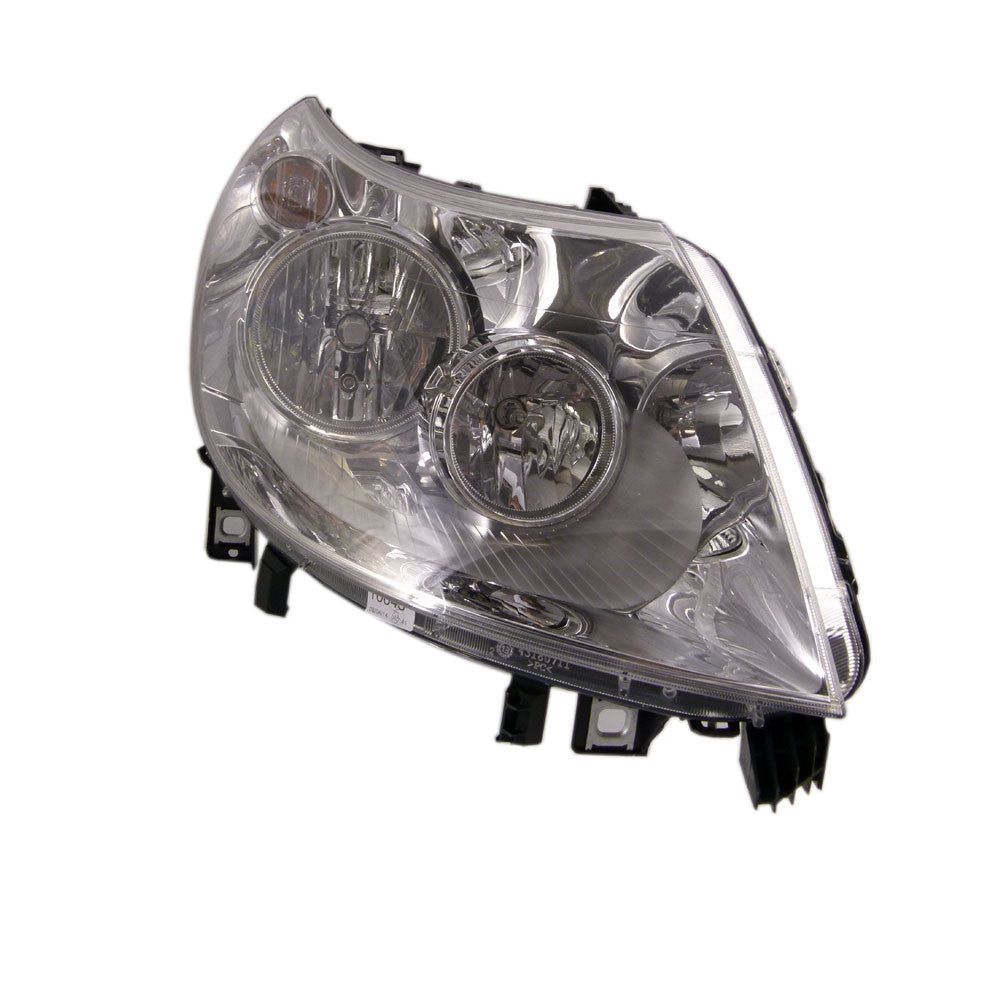 Reflektor prawy wraz z silnikiem nastawczym Magneti Marelli