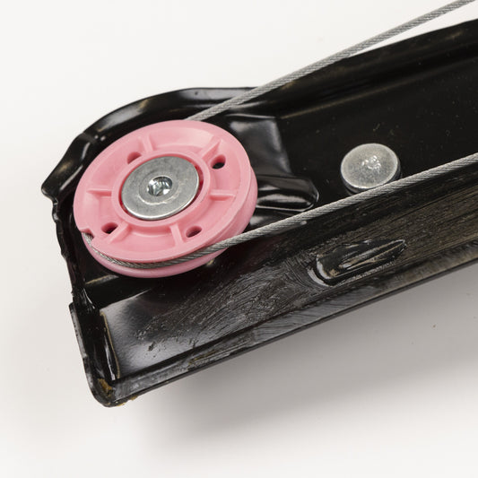 Podnośnik elektryczny przedni lewy z silnikiem OE 51980518