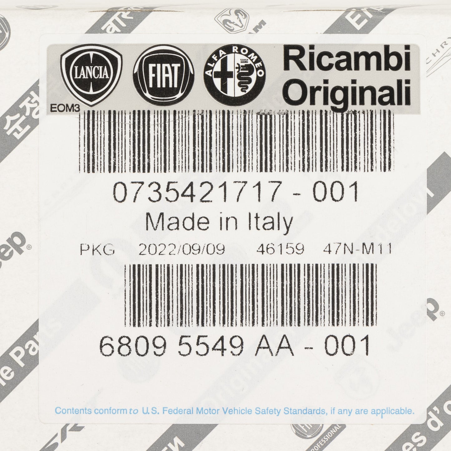 Osłona przełącznika podnośnika szyby po prawej stronie, oryginalna