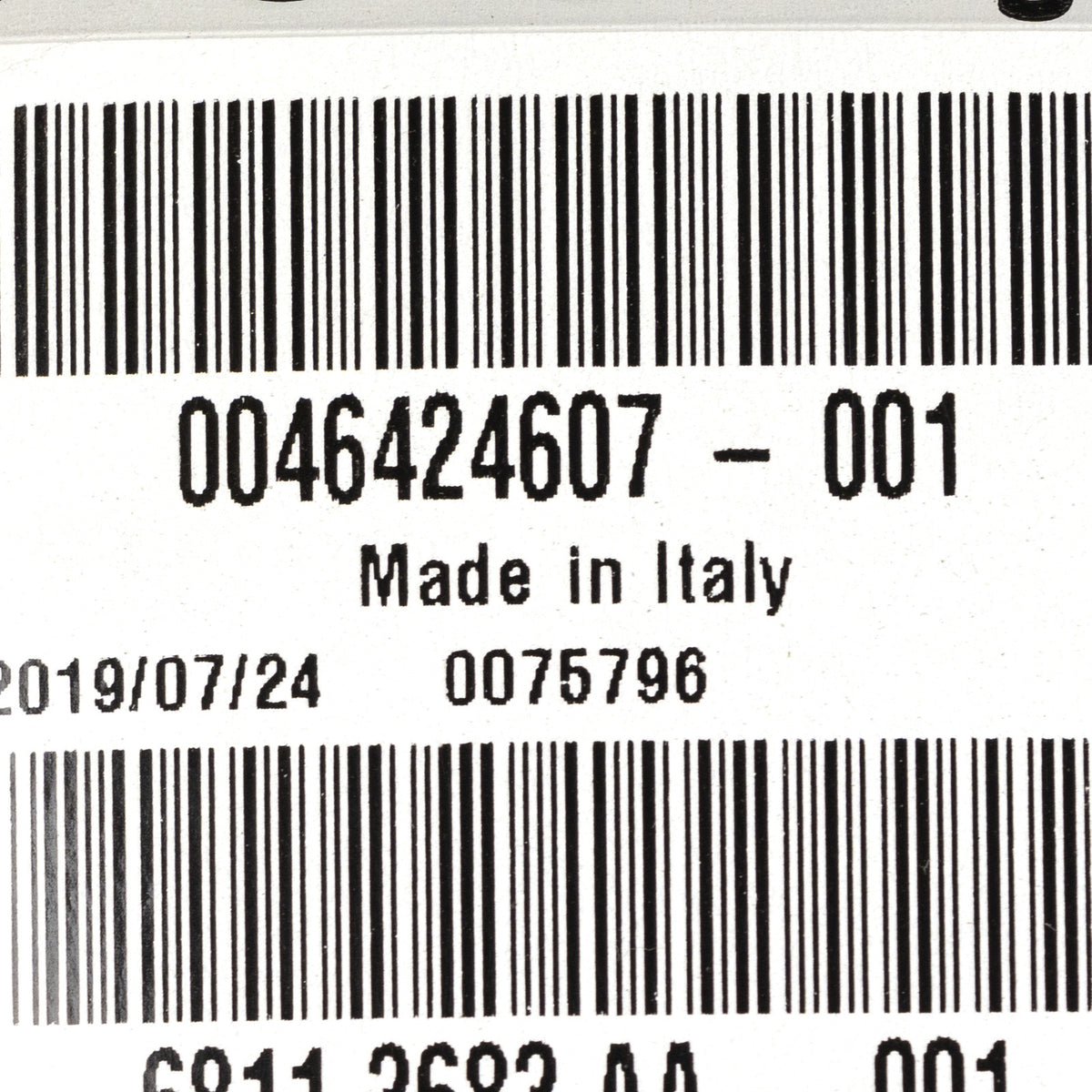 Blaszany zastrzał przedni prawy Fiat Ducato 46424607