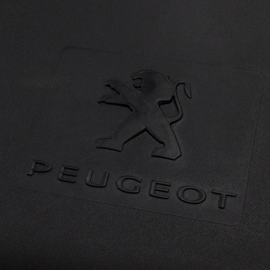 Zestaw 2 gumowych dywaników z logo Peugeot Oryginalny PSA