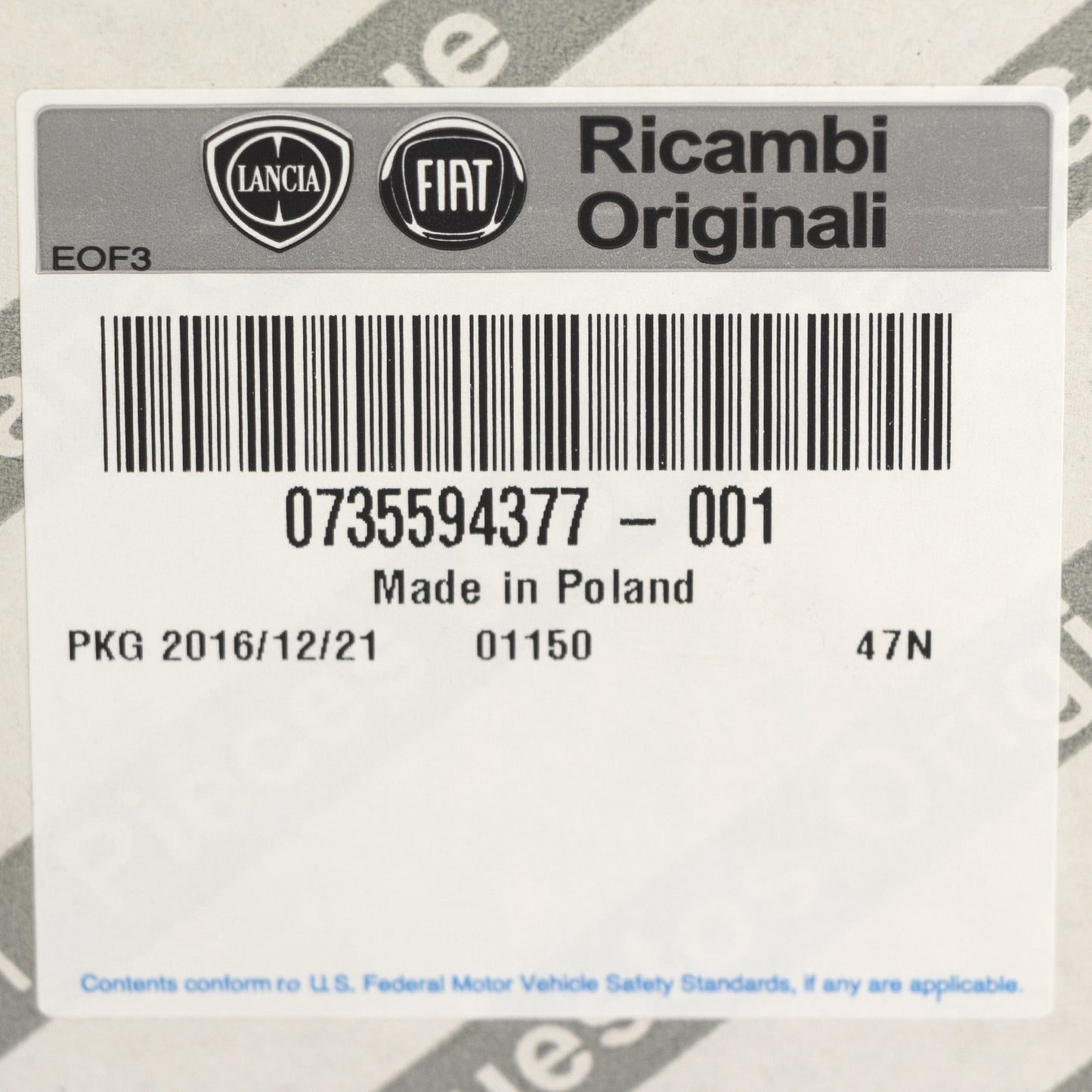 Lusterko zewnętrzne prawe oryginalne