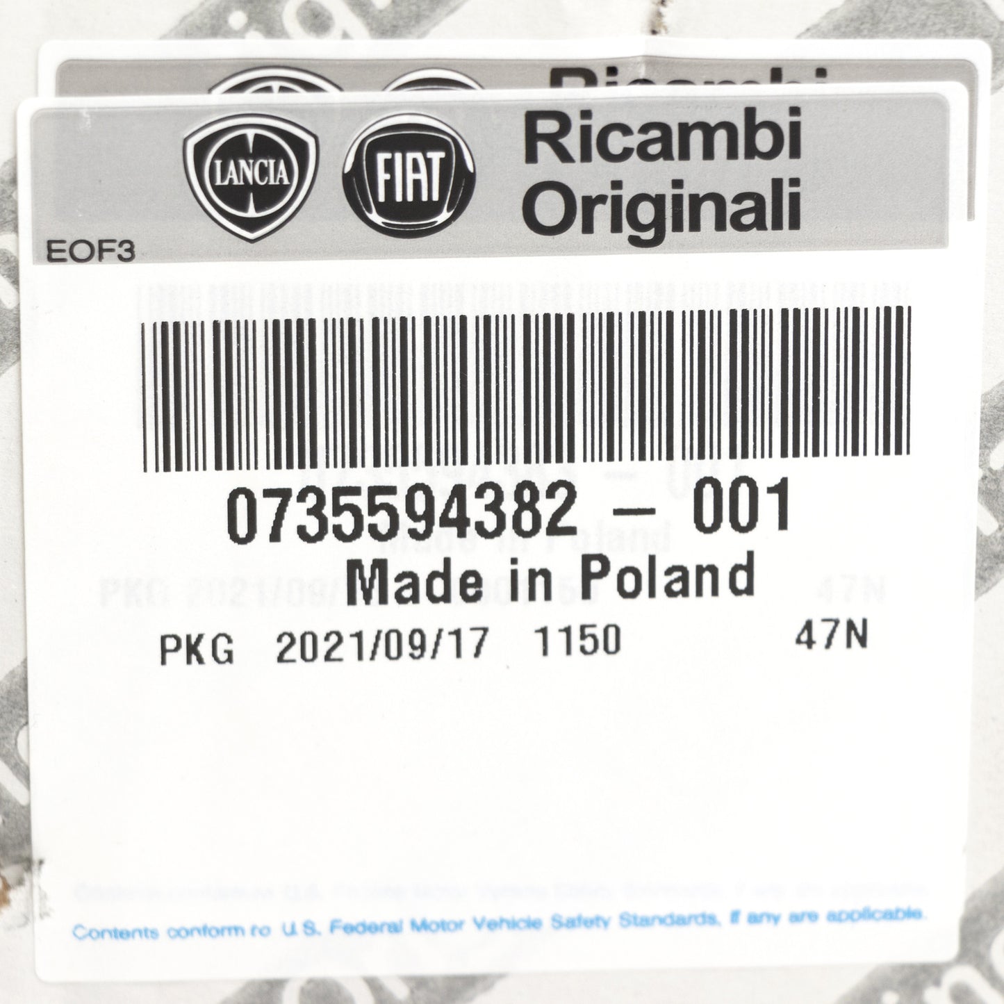 Lusterko zewnętrzne prawe, ręcznie regulowane