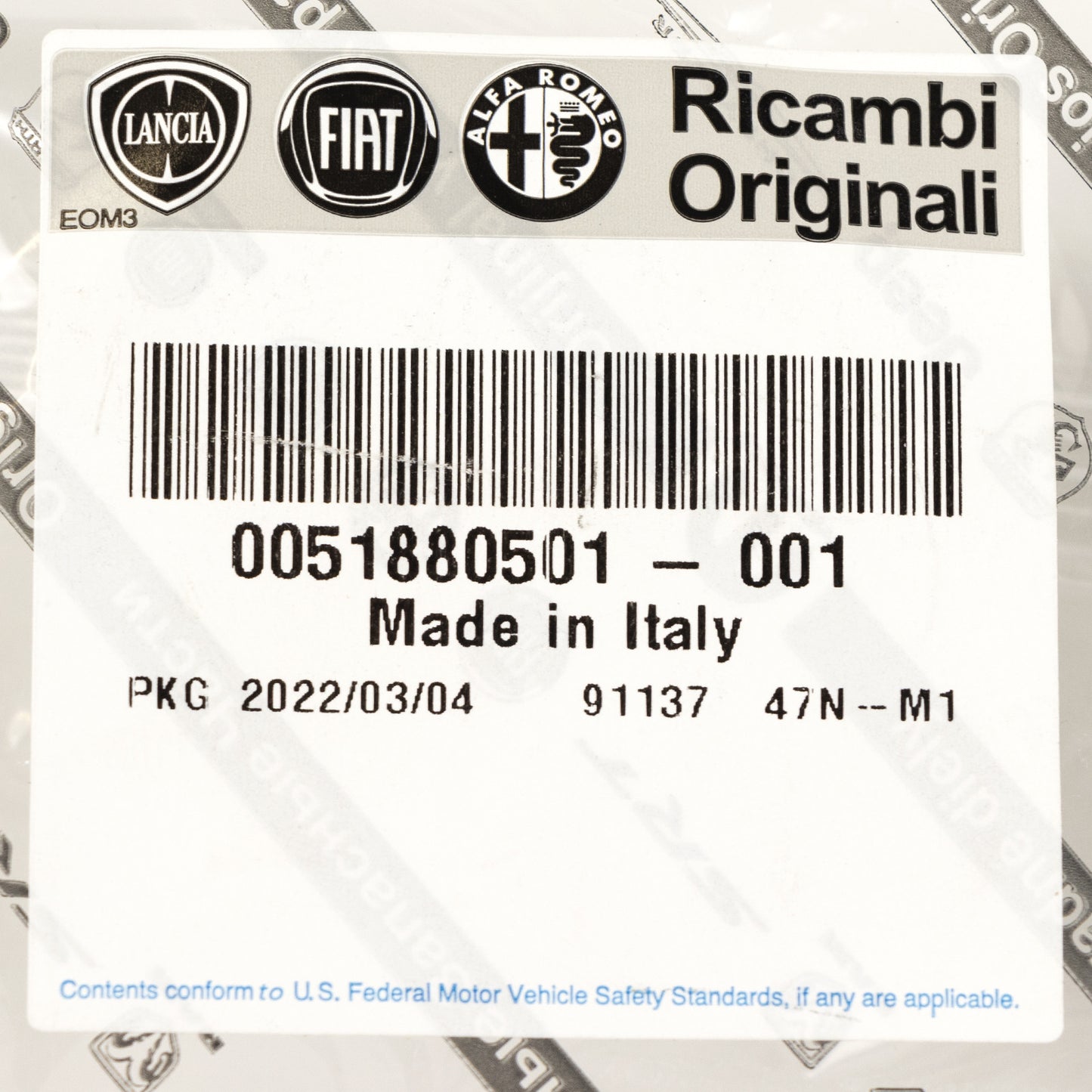 Uchwyt zderzaka lewy oryginalny FCA 51880501