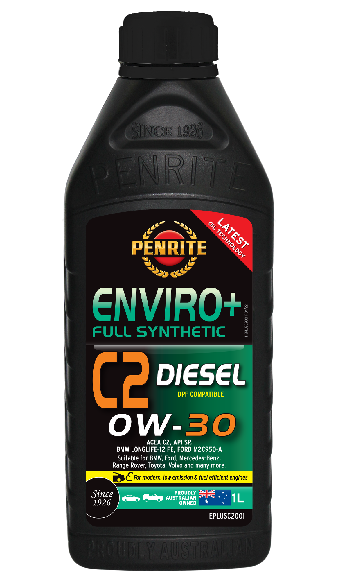 ENVIRO+ C2 0W-30 (FULL SYN.) 1L olej silnikowy