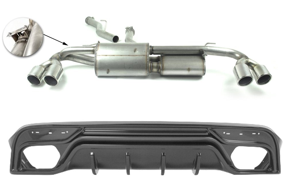 Tłumik ULTER Alfa Romeo Stelvio D100-419ZB/90RS P