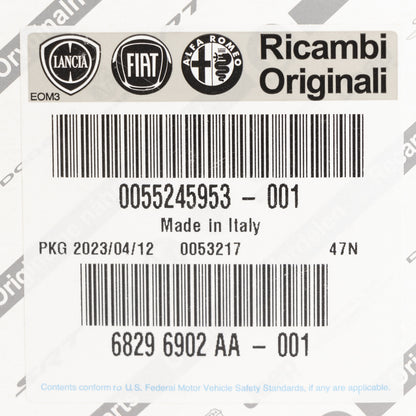 Pokrywa filtra oleju Fiat 500 55245953