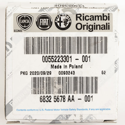 Półka łożyska korbowodu górna AN1 CZERWONA SP1,546-1,552