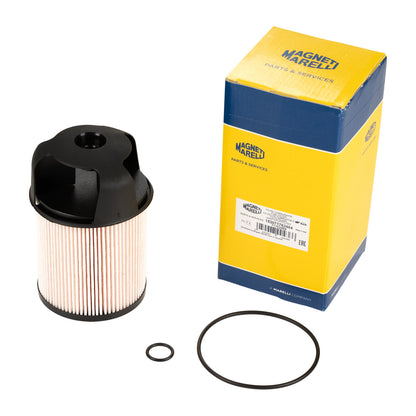 Filtr paliwa diesla  Średnica = 83 mm  Wysokość = 138 mm