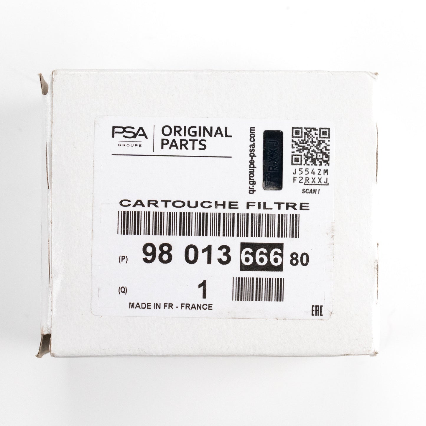 Filtr paliwa OE PSA9801366680