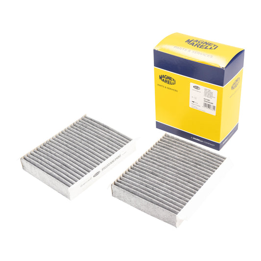 Zestaw filtrów powietrza wewnętrznego Filtr z węglem aktywnym  Magneti Marelli