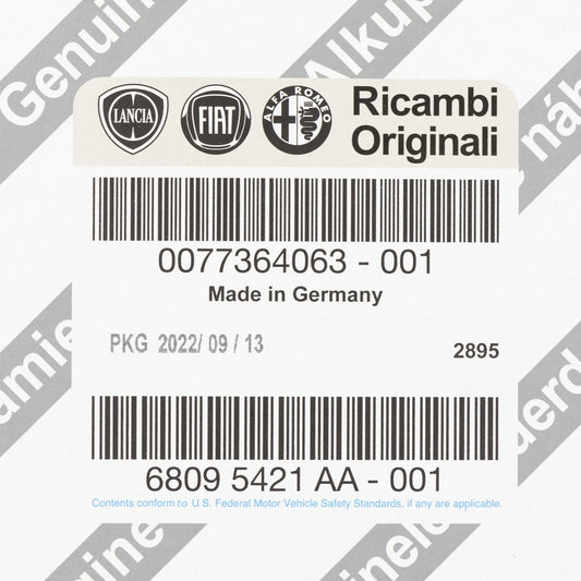 Filtr kabinowy Filtr przeciwpyłkowy Oryginalny 77364063 Oryginalny