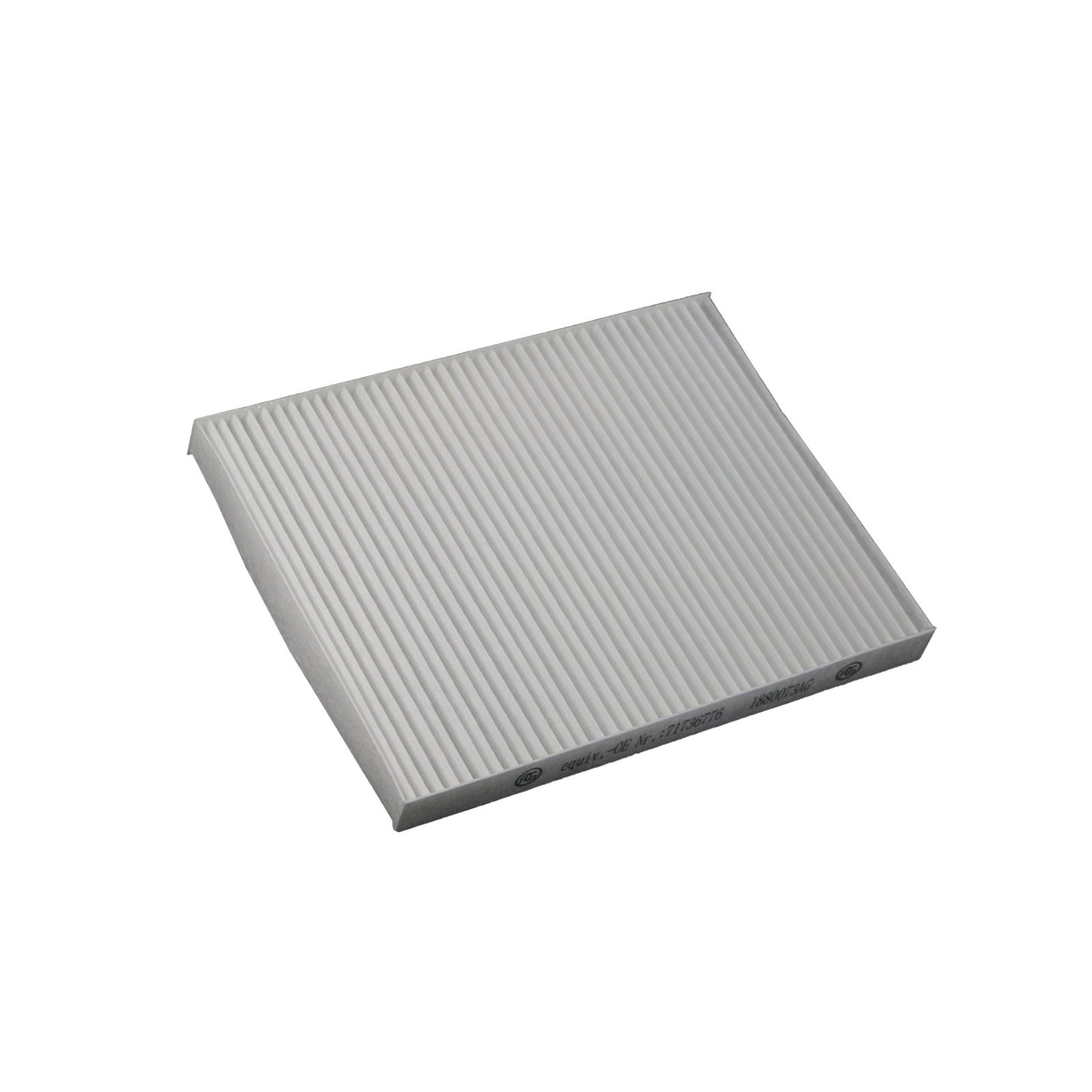Filtr przeciwpyłkowy do wnętrza pojazdu L232 x szer. 180 x wys. 21 mm