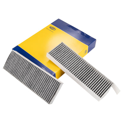 Filtr kabinowy z węglem aktywnym  Magneti Marelli Wysokość: 30 mm Szerokość: 96 mm Długość: 290 mm