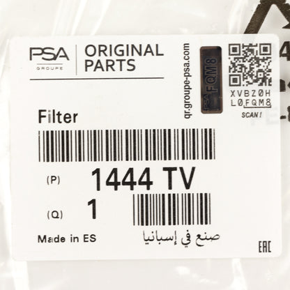 Filtr powietrza PSA OE 1444TV