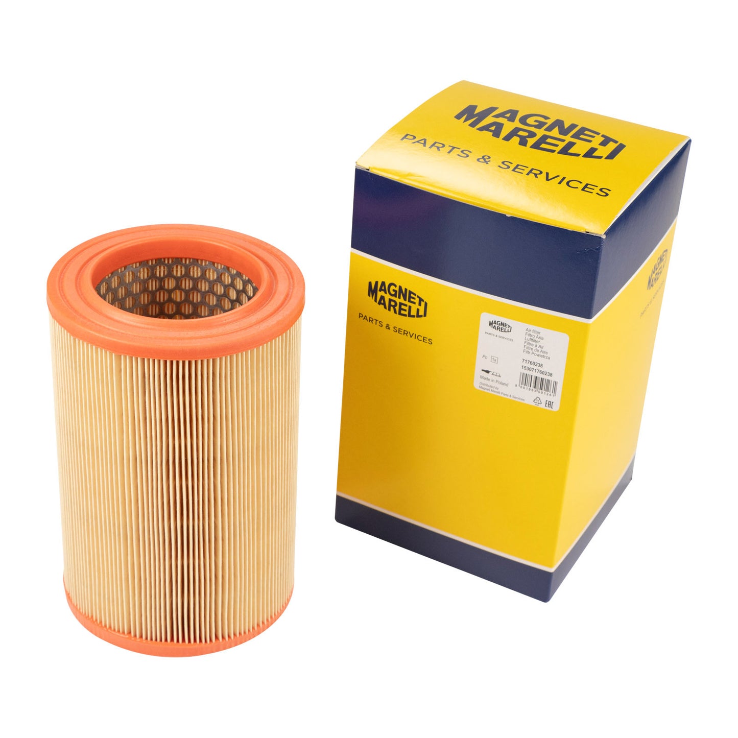 Wkład filtra powietrza okrągły  Magneti Marelli