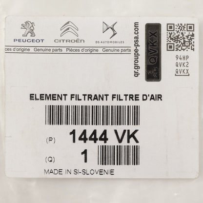 Filtr powietrza PSA OE 1444VK