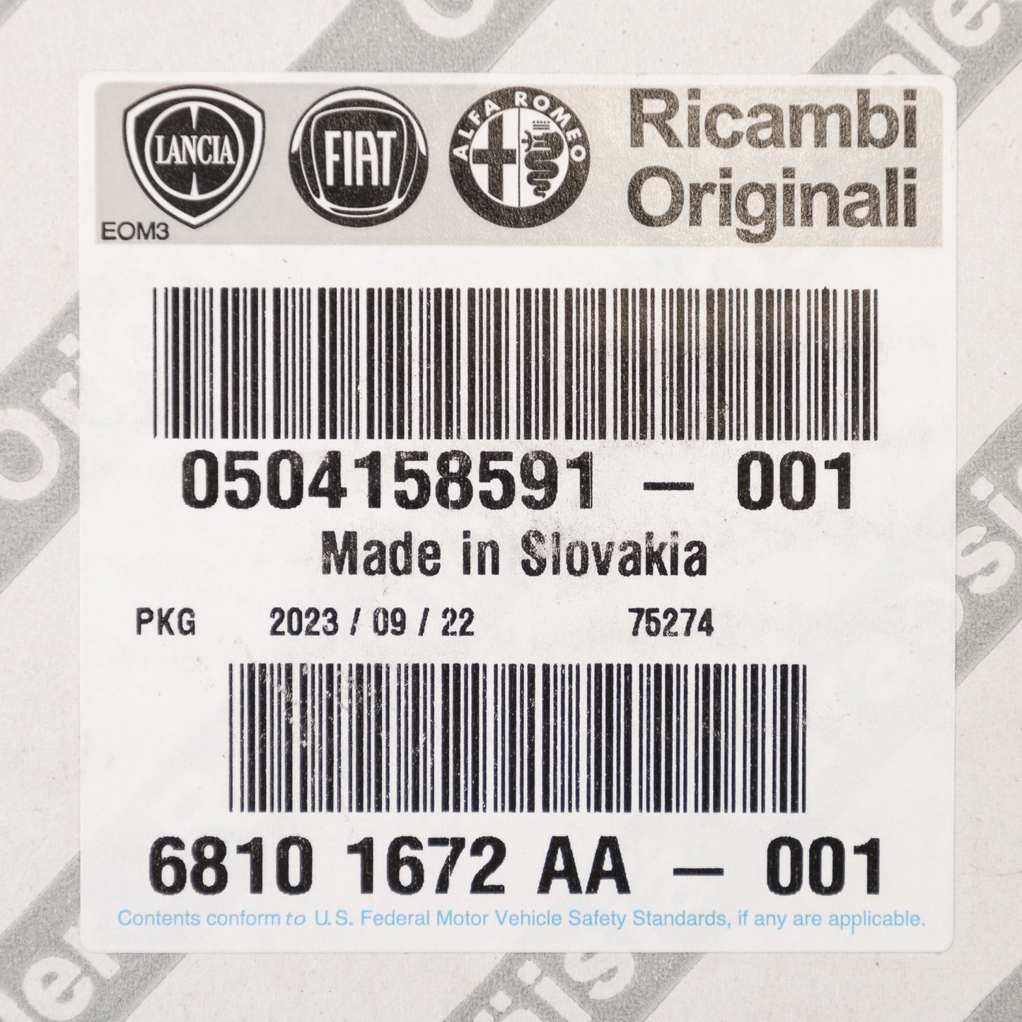 Wymiennik ciepła przed zaworem AGR / EGR, oryginalny