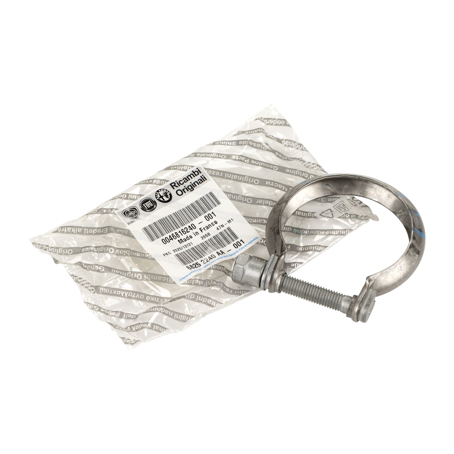 Opaska wydechowa M10 Ø 73 mm oryginalna FCA 46816240