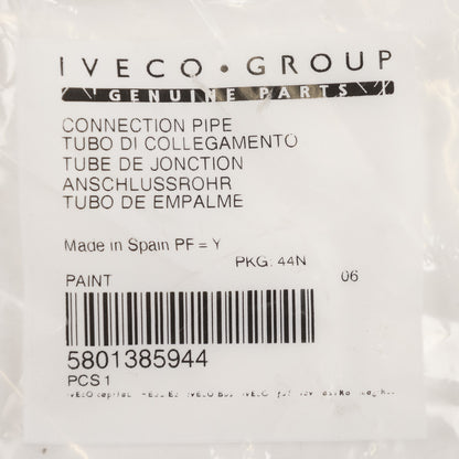 Rurka do zaworu EGR Iveco OE5801385944