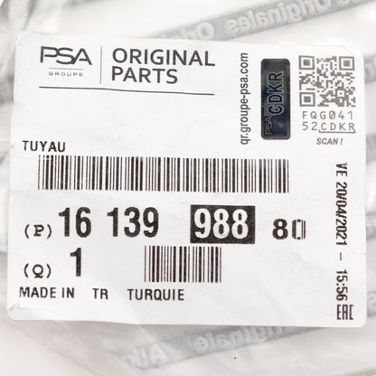 Przewód olejowy PSA OE 1613998880