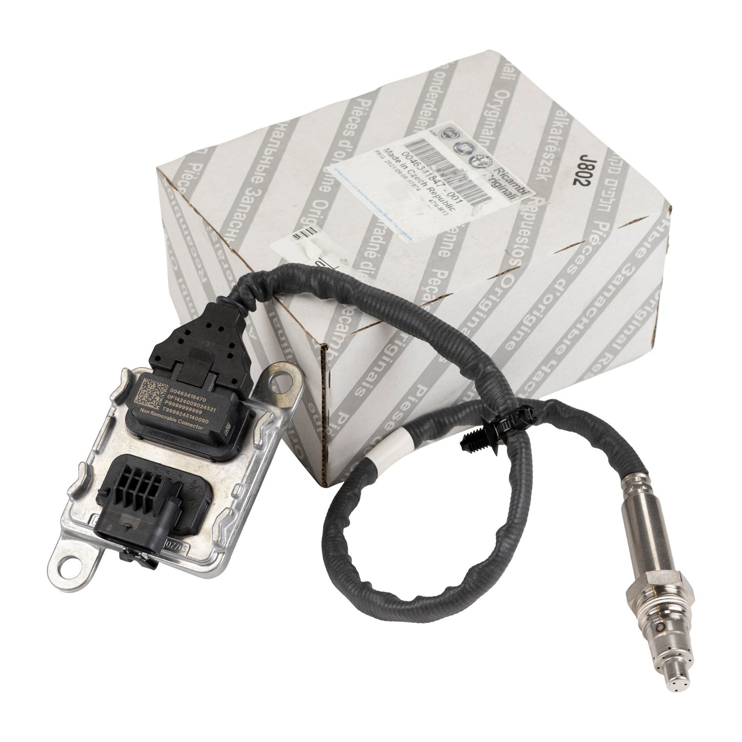 Czujnik Adblue® NOX umieszczony przed układem