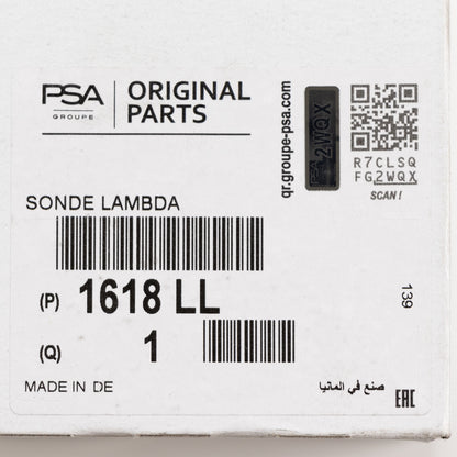 Sonda lambda przed katalizatorem OE PSA 1618.LL