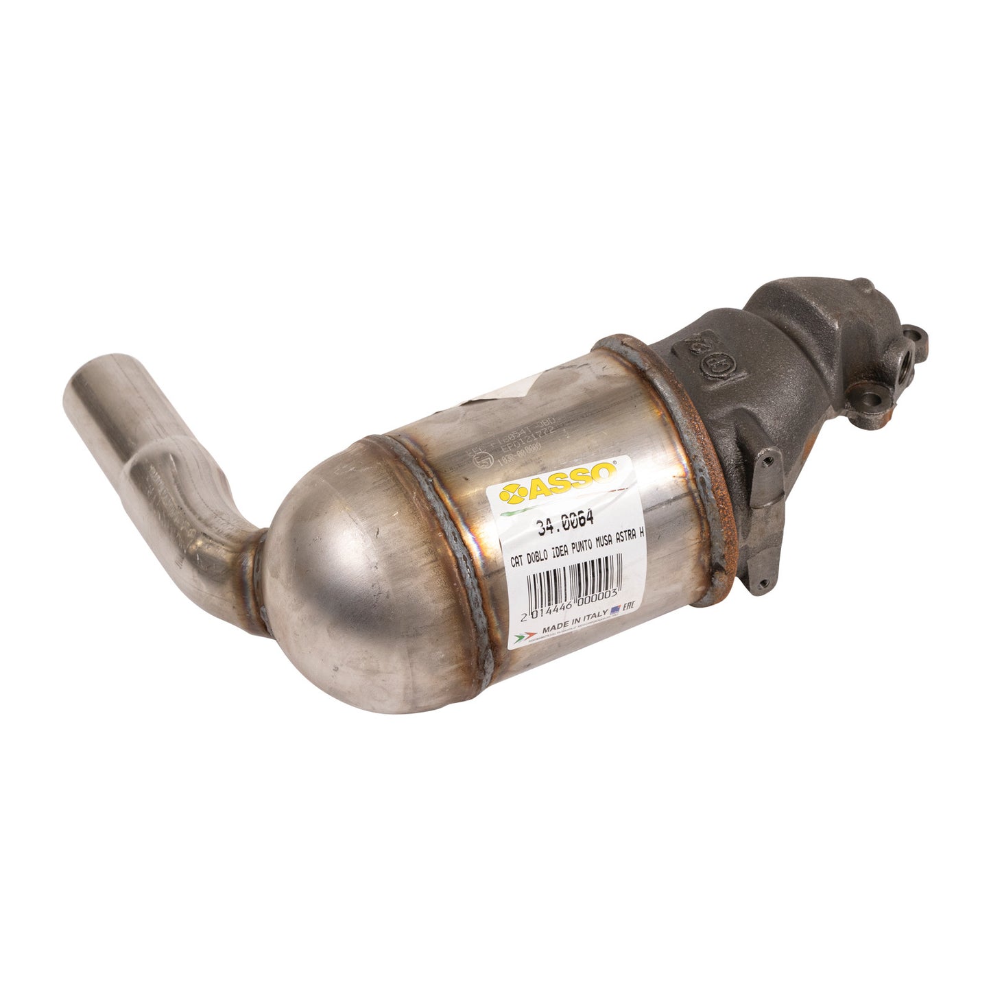 Katalizator w turbosprężarce
