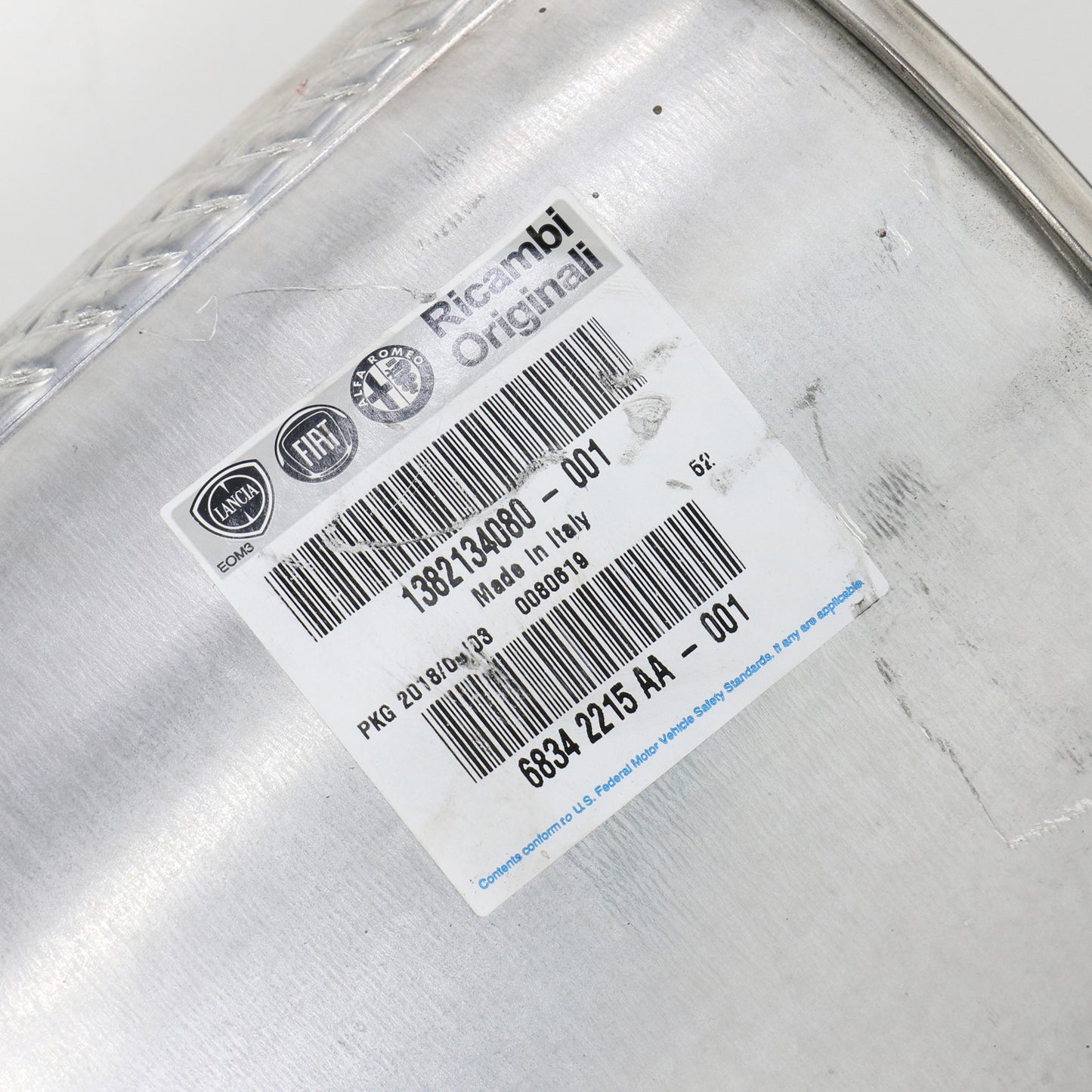 Tłumik wydechowy Rozstaw osi 2950 3450 4050 mm Oryginalny