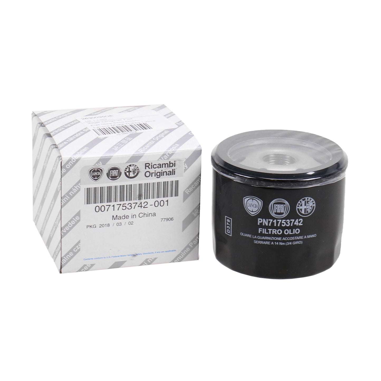 Filtr oleju oryginalny Fiat 71753742