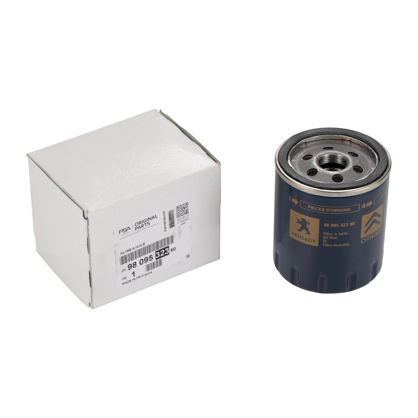 Filtr oleju Wkład filtra oleju Oryginalny PSA 9809532380