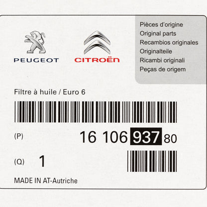 Filtr oleju PSA OE 1610693780