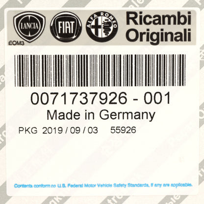 Wkład filtra oleju oryginalny Fiat System Man Original
