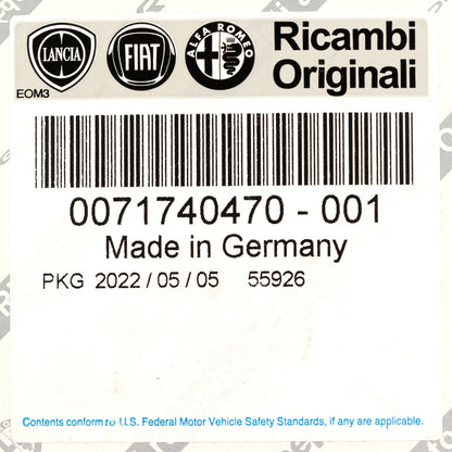Wkład filtra oleju oryginalny Fiat Original