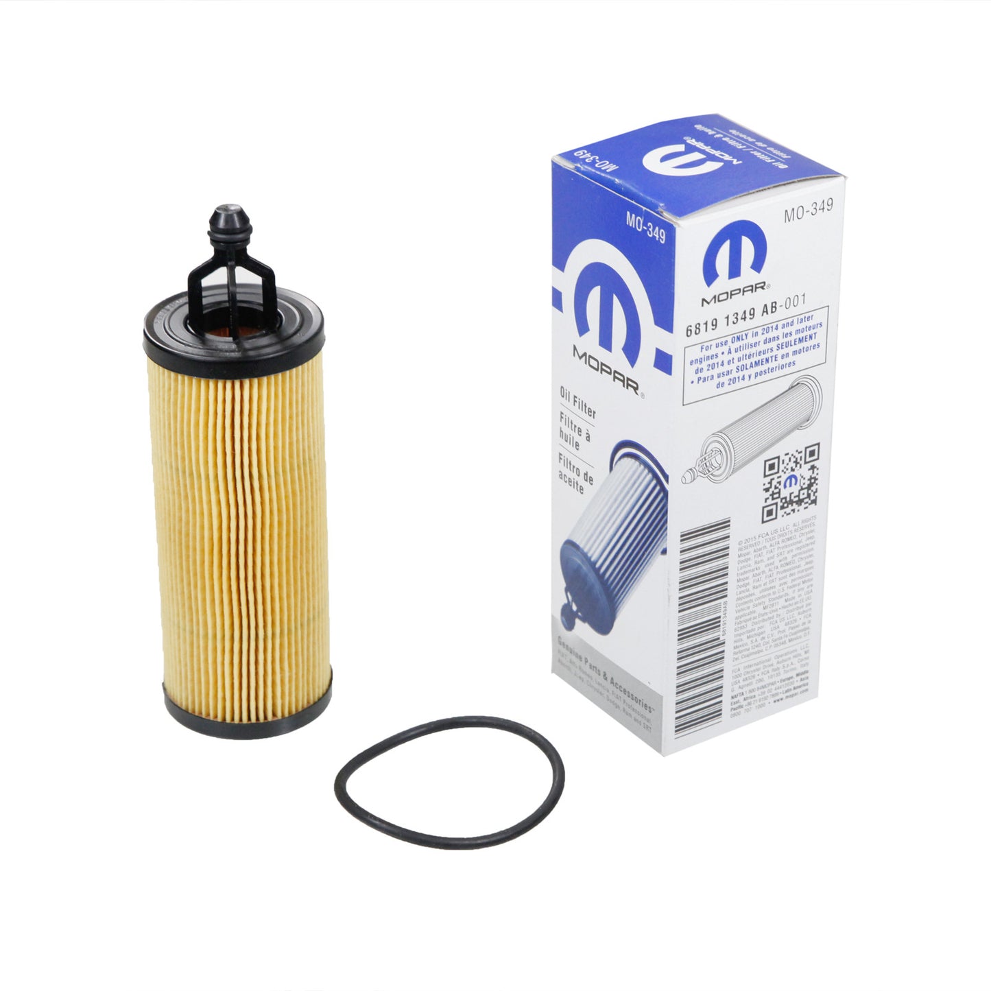 Wkład filtra oleju oryginalny Mopar 3,0 l V6, 3,6 l V6 oryginalny